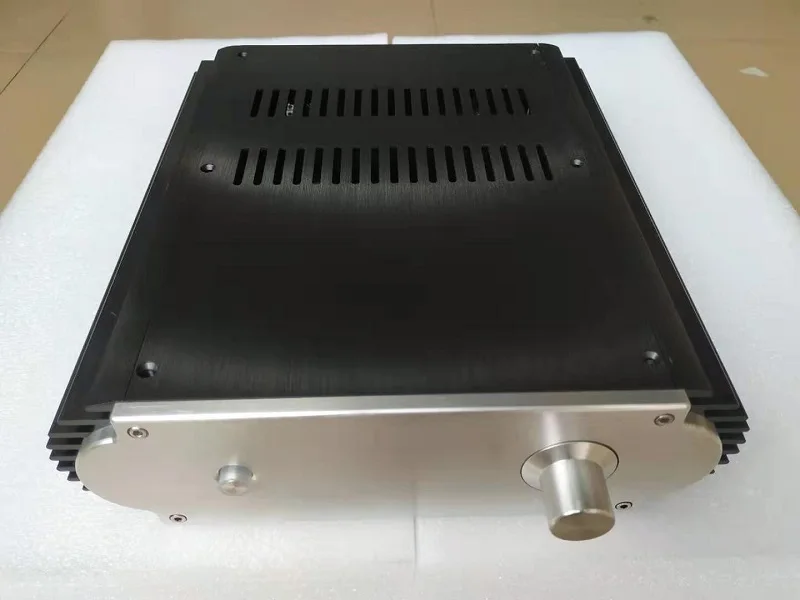 BRZHIFI BZ2208 алюминиевый чехол с двойным радиатором для усилителя мощности класса A