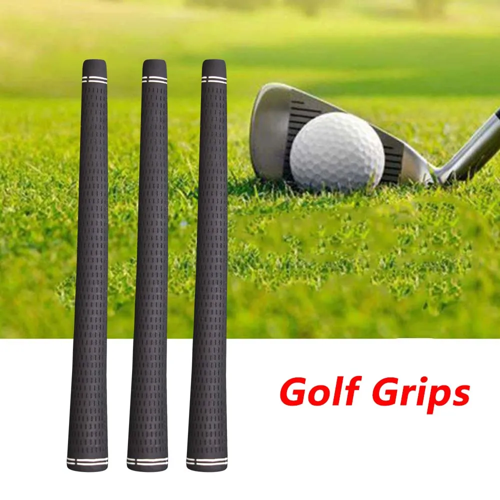 

Golf Grip Irons Wood Swing Golf Rubber Handle Golf Club Grip Cover Nonslip Replaceable Golf Training Accessories Grip Cover