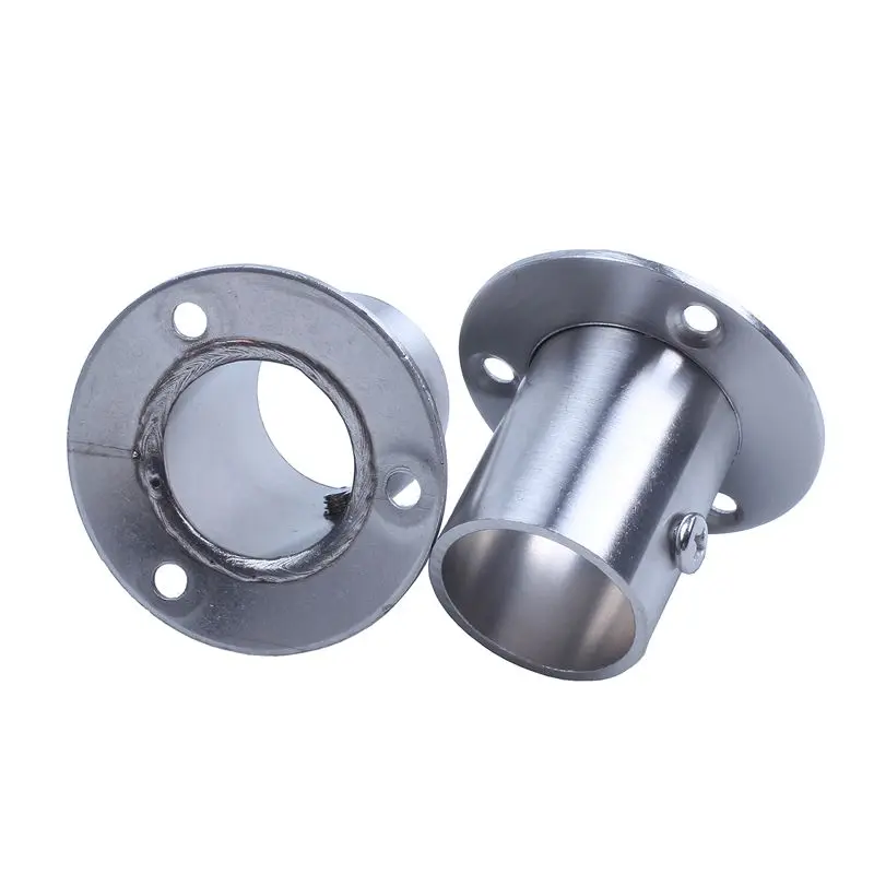 Шкаф 25 мм Труба из нержавеющей стали рельсовый стержень торцевой опорный