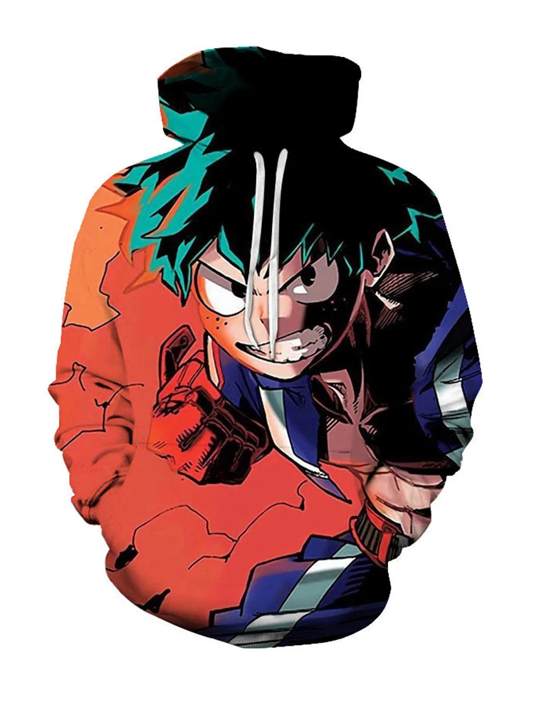 

Худи детское с 3D-принтом «Моя геройская Академия»