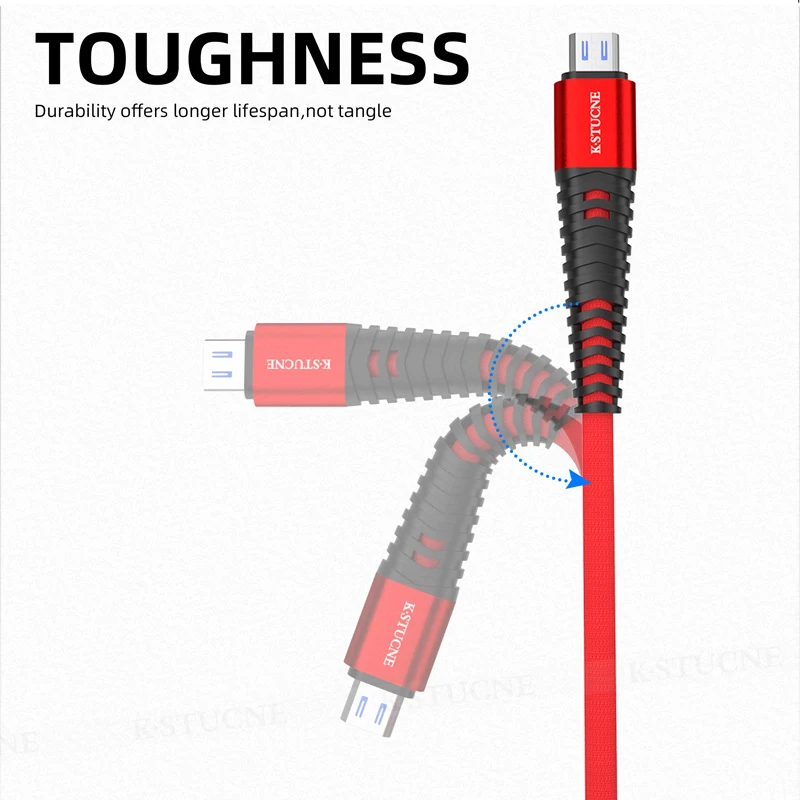 Кабель Micro USB для быстрой зарядки и передачи данных, Кабель Microusb для зарядки samsung S7 S6 Xiaomi Android, кабели для мобильных телефонов