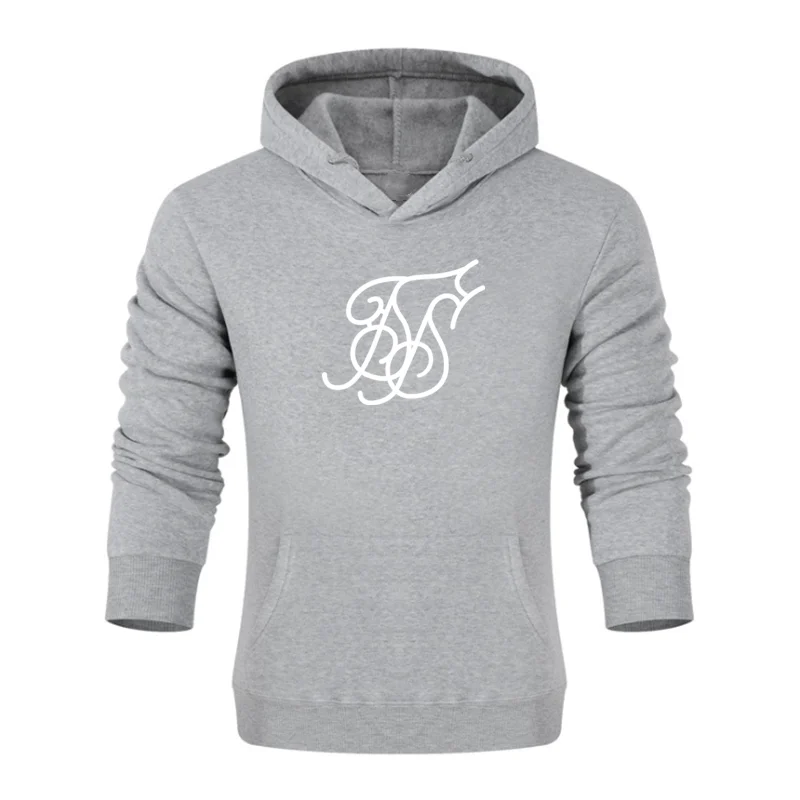 

2021 new men and women hip hop fleece long sleeve printing front logo Harajuku fashion personality hooded shirt streetwear