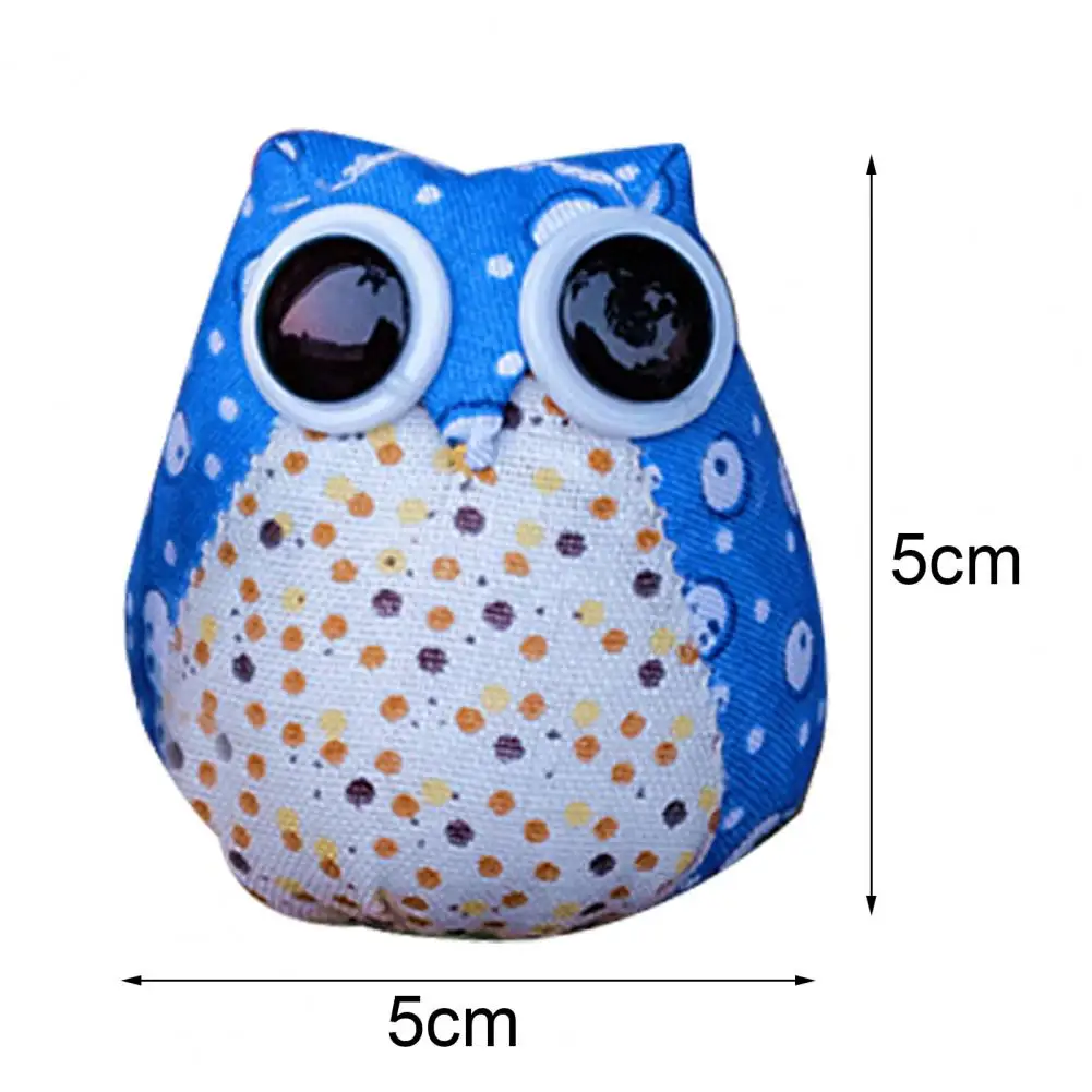 

Owl Doll Eco-friendly Anti-fade 4 Colors Animal Owl Toy Ornaments for Students