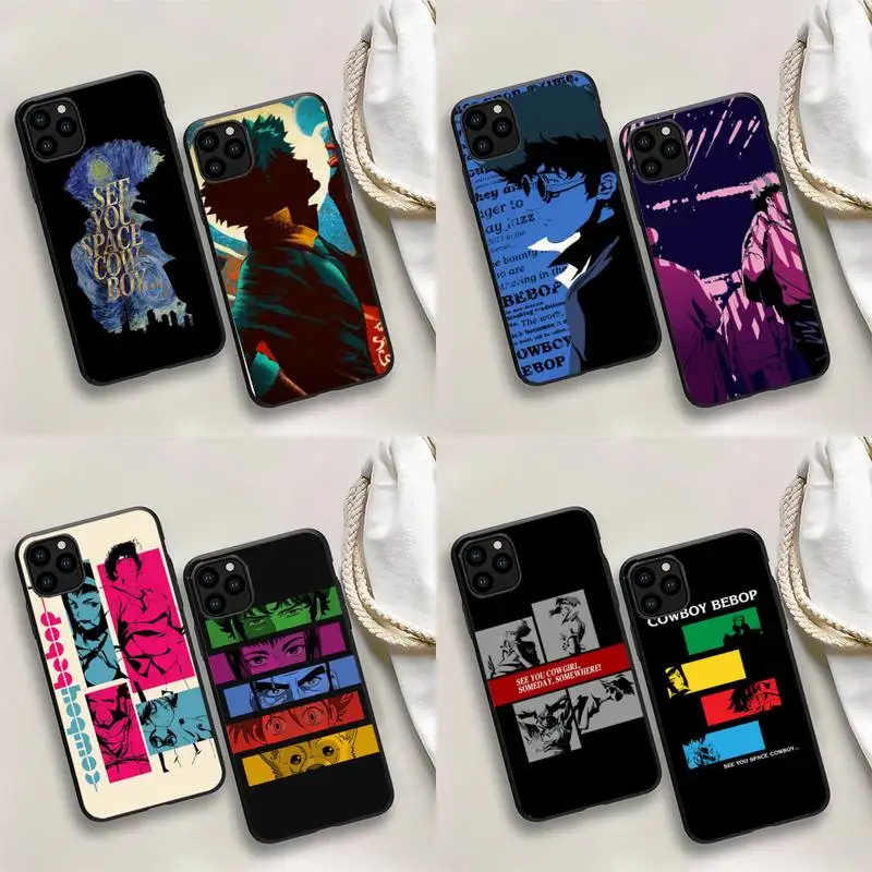 

Cowboy Bebop Phone Case For iPhone 13 12 mini 11 Pro max 8 7 6S Plus X XS 5S SE 2020 XR Capa