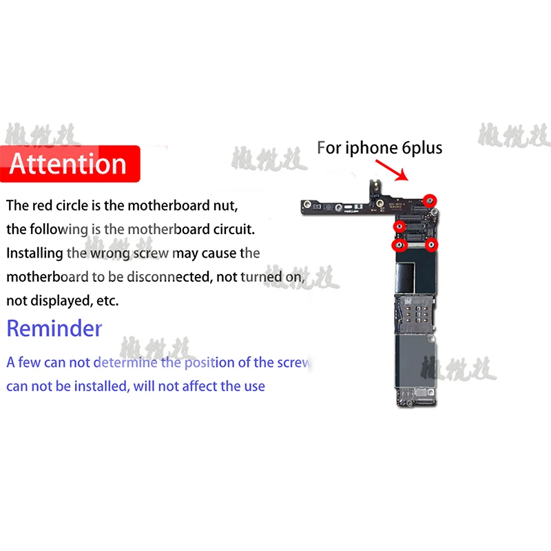 64 Гб оригинальная разблокированная материнская плата для iPhone 6 Plus с/без Touch ID IOS