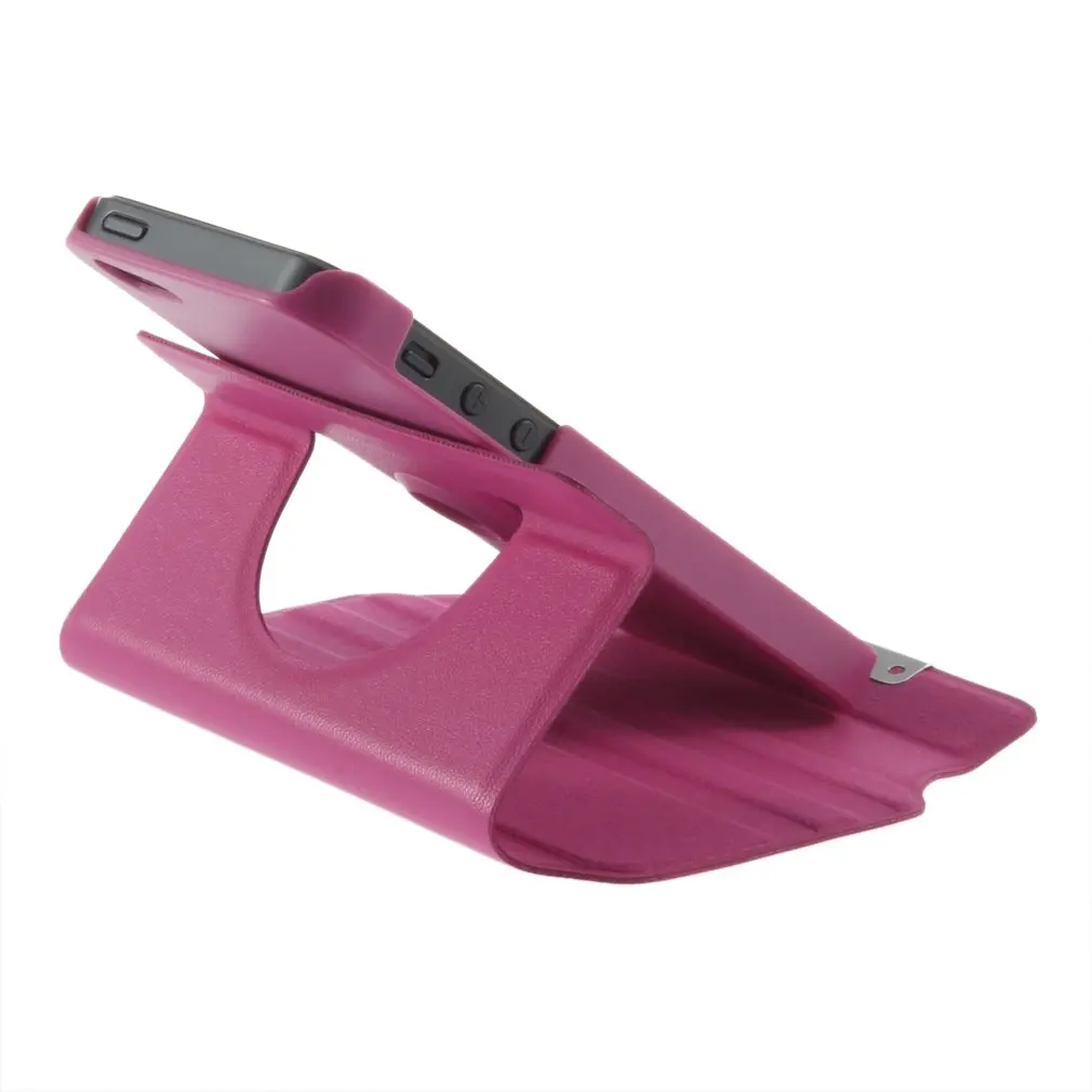 Вращающийся на 360 градусов Магнитный чехол из искусственной кожи с подставкой