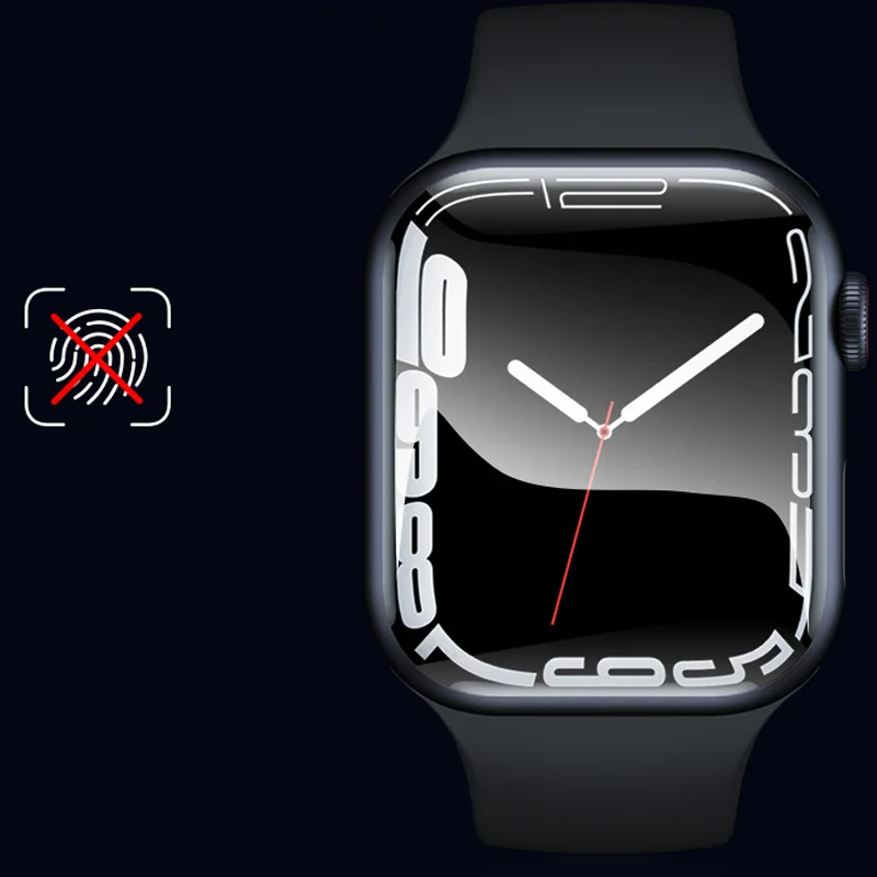 Защитная пленка HD для Apple Watch протектор экрана iWatch серии 3 4 5 SE 6 7 45 мм 41 44 40 42 38 (не