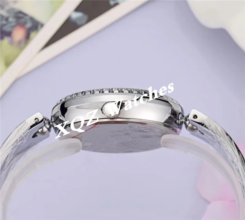 Роскошные Брендовые женские кварцевые часы montre femme браслет из нержавеющей стали часы женские наручные часы для женщин reloj лучший рождественский подарок