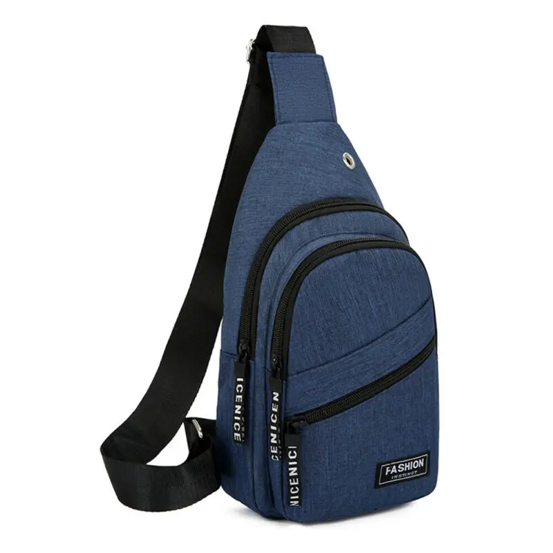 Мужская Холщовая Сумка через плечо спортивная сумка с usb-зарядкой | Багаж и сумки