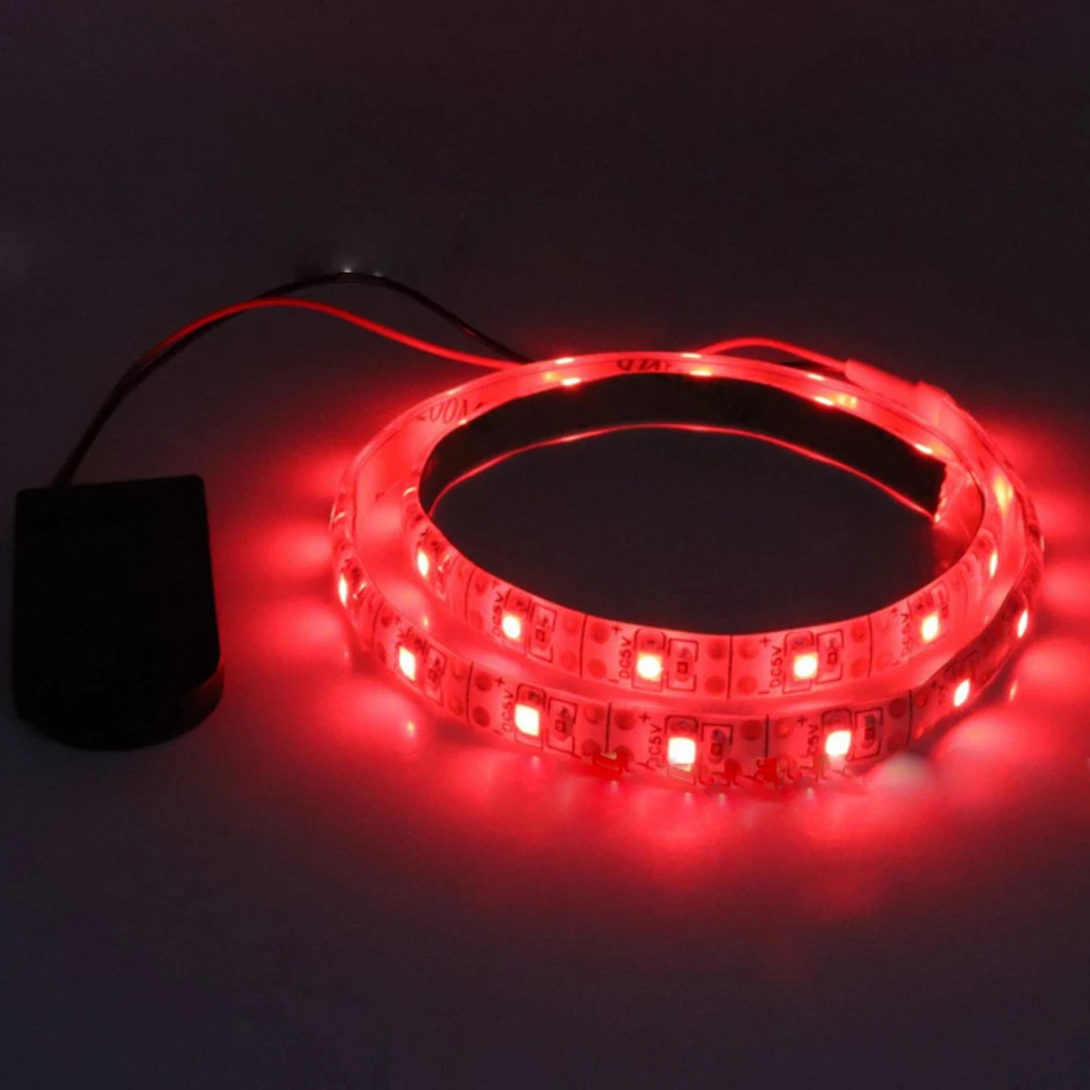 Светодиодная ленсветильник 5 в 2835 SMD водонепроницаемая гибкая светодиодная лента