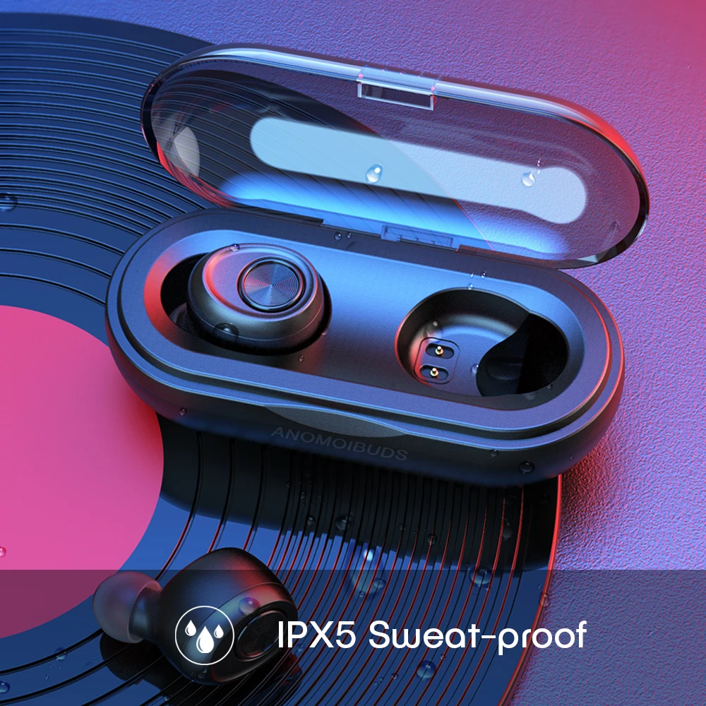 Anomoibuds Bluetooth наушники TWS беспроводные V5.0 bluetooth спортивные наушники|Наушники и
