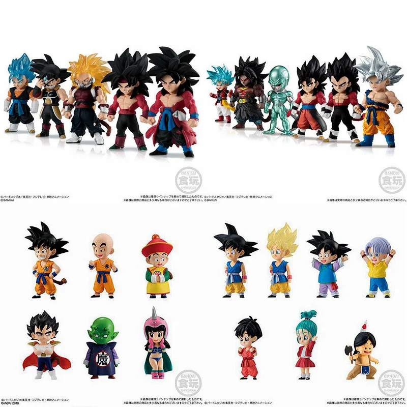 BANDAI Gashapon Dragon Ball реклама GokuEX Gohan Goten Bejita динамическая игрушка модель - купить по
