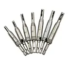 1 комплект сверло для центра, Самоцентрирующиеся дверные петли, сверло с сердечником, набор сверл для дверного шкафа, дырокол, Деревообрабатывающие инструменты 564 