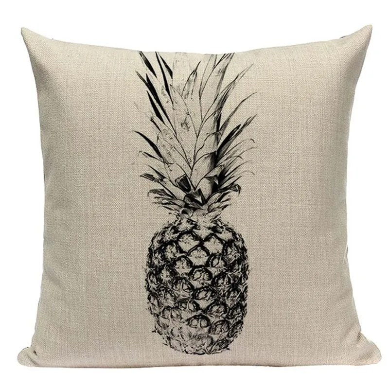 Крутой наволочка для подушки из хлопка и льна в скандинавском стиле наволочки с