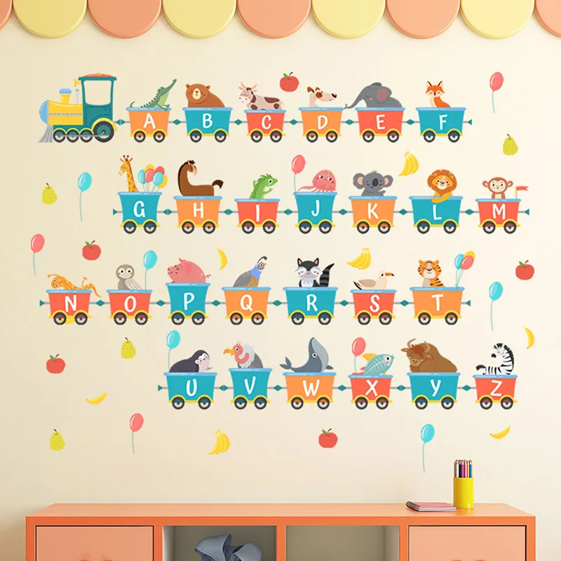 

Спящая луна медведь наклейки на стену для детской комнаты Дети Спальня Детская комната Декор стены Декор Съемная наклейка из ПВХ домашний д...