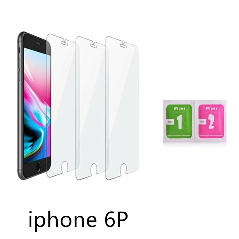 Высококачественное Закаленное стекло для iPhone 6 Plus защитная пленка