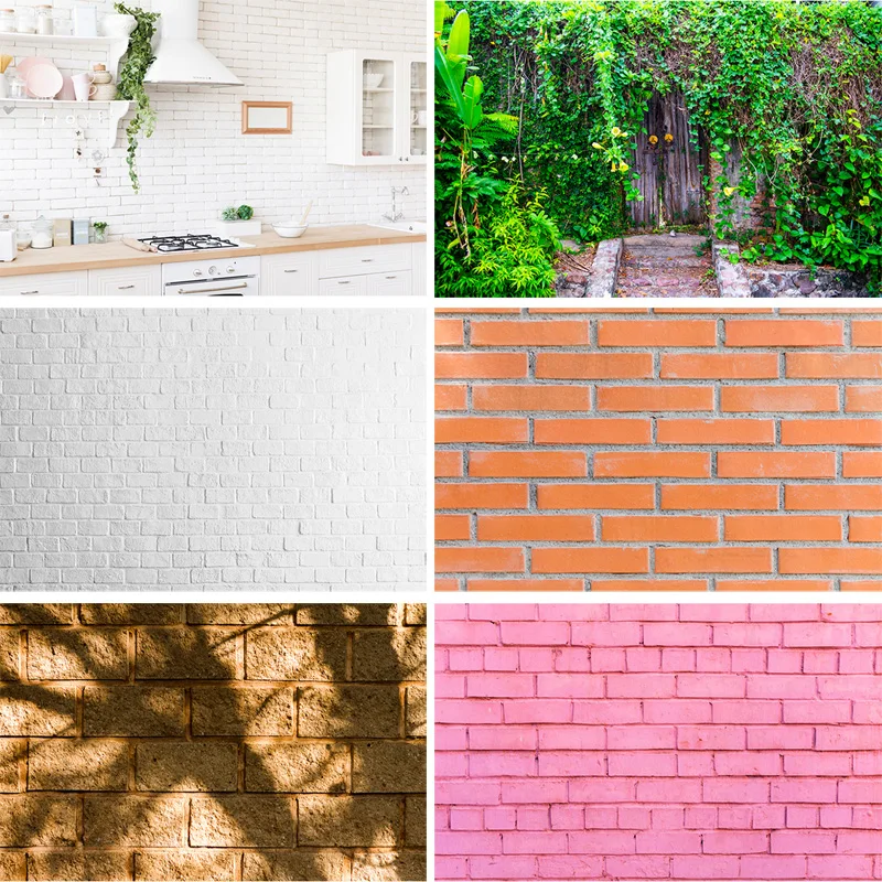 

SHUOZHIKE Vinyl Custom Photography Backdrops outdoor+Brick wall Theme Photography Background 200206NT-08