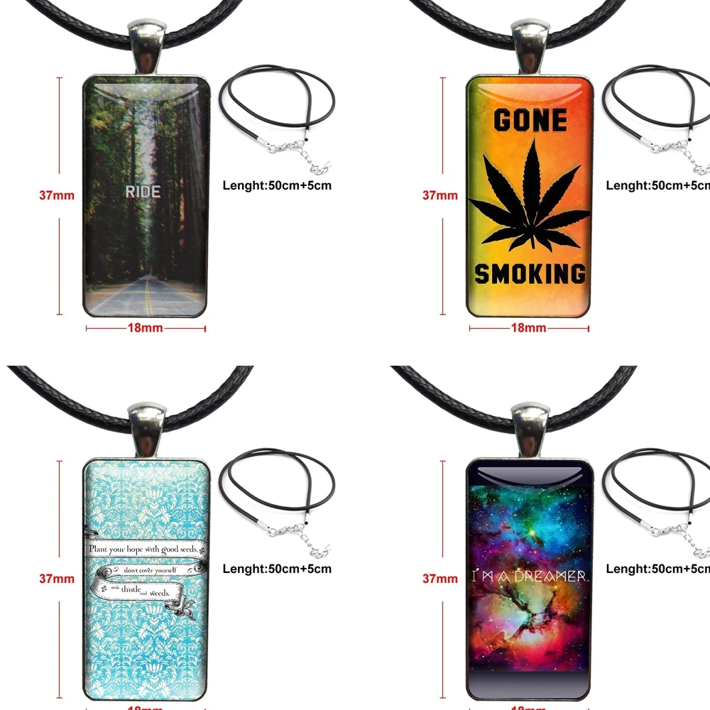 Вирусный Хипстерский Цитатный Подарок Для Женщин Вечеринка Мода Стекло Кабошон Подвеска Огненно-Красного Цвета Шокер Прямоугольной Формы