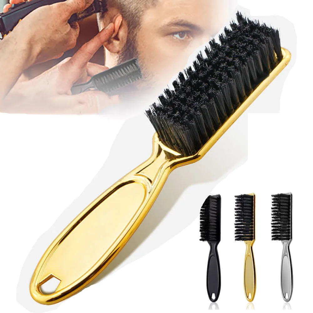 

Hair Comb Electroplated Handle Soft Brushhead Retro Gradient Oil Head Cleaning Salon Hairdressing Products Hair Accessories
