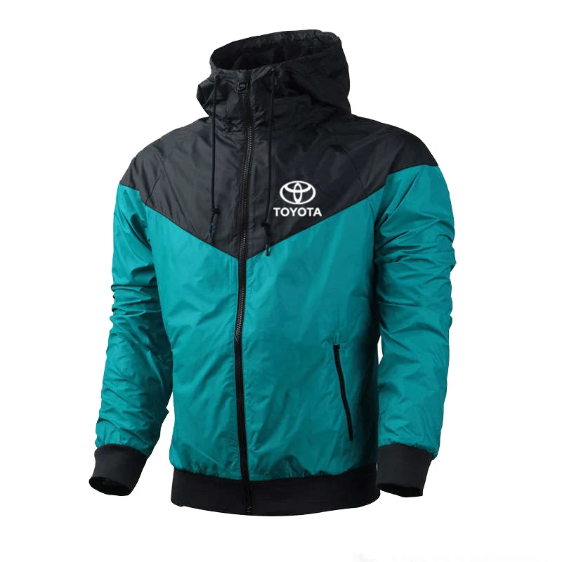 

New Men's Hoodie for Toyota Car Logo Print Casual Hooded High Quality Sweatshirts Mens Zipper Hoodies Casual Clothing Sweatshirt