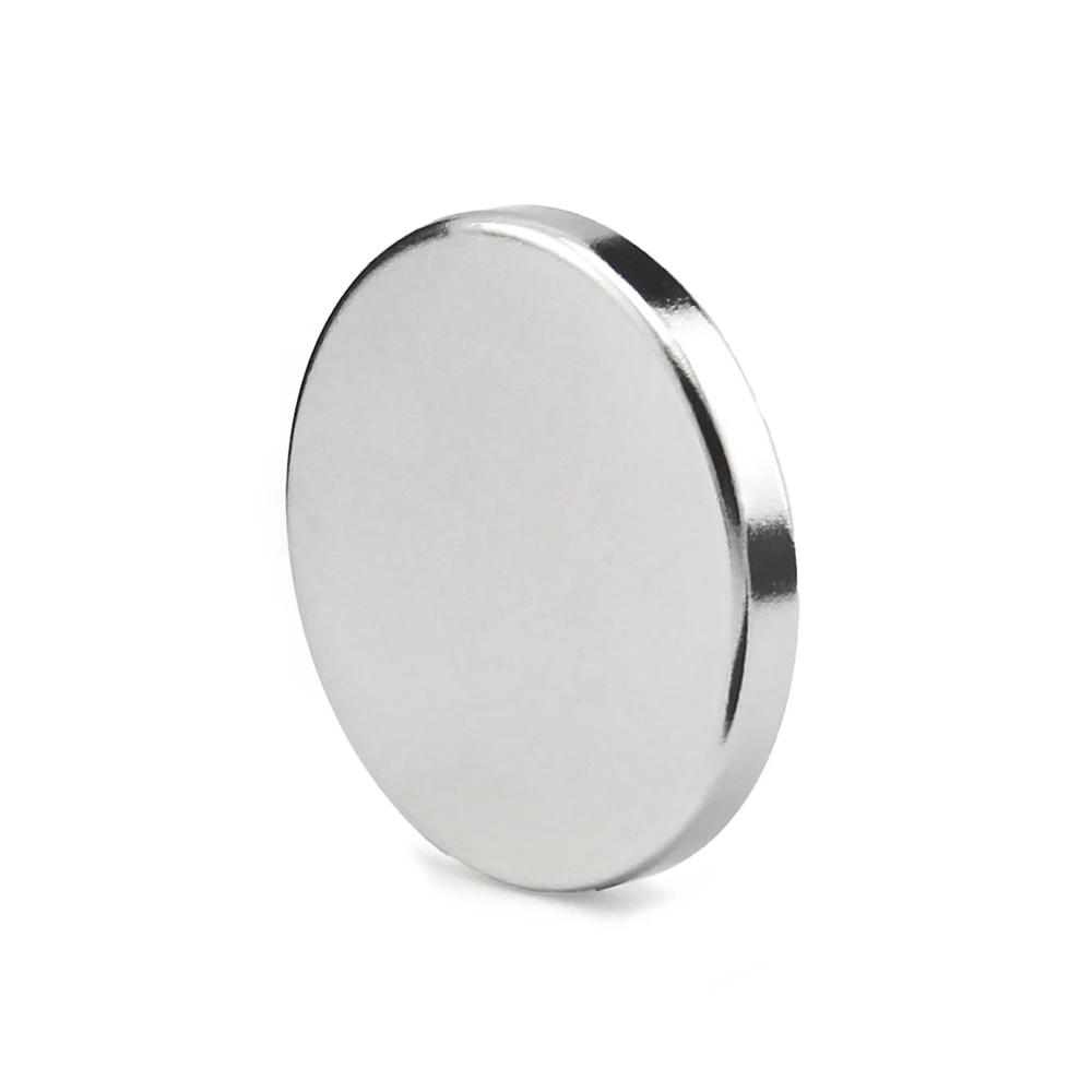 Редкоземельный магнит NdFeB супермощный круглый Неодимовый Диск диаметр 35 мм x 5 1/2