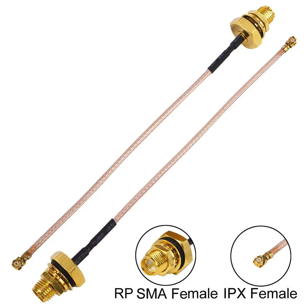 5 шт. U.fl/кабель IPEX Mini PCI-RP-SMA Female с низким коэффициентом потери коаксиальный кабель