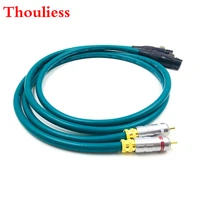 thouliess pair type 1016 rca male to 3pin xlr feamle balacned audio cable rca to xlr interconnect cable with cardas cross