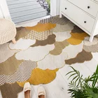 Добро пожаловать быстрое вход в помещении Нескользящие дверные коврики наружный патио резиновый коврик прочный сетчатый грязеотталкивающий коврик