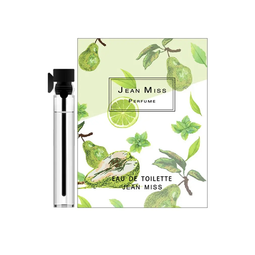 1 шт. 2 мл Духи маленький подарок свежий Жасмин Роза тестовая трубка сменный