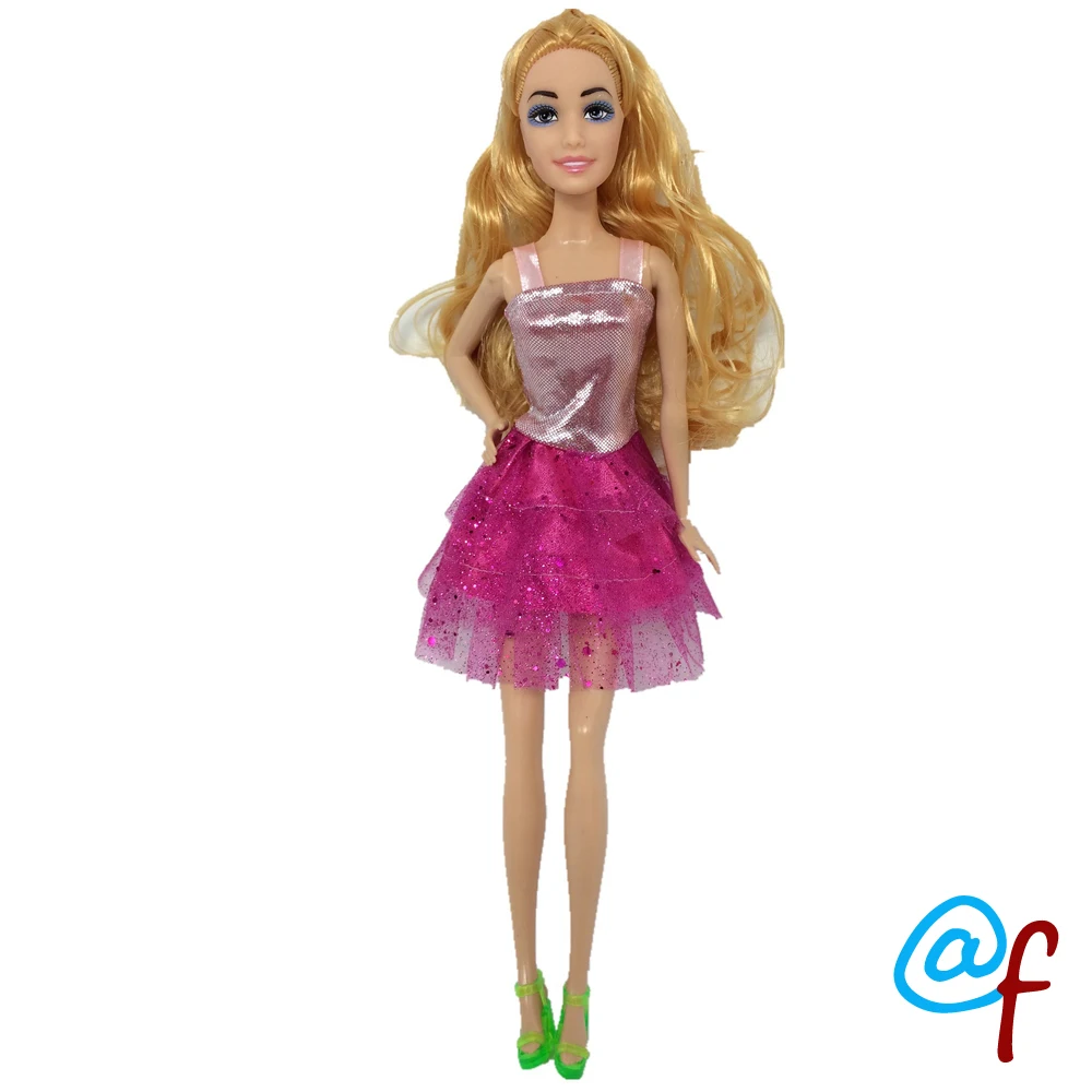 1 комплект кукла одежда для девочек сделай сам 1/6 г. платье OOAK Beauty Doll's Dress