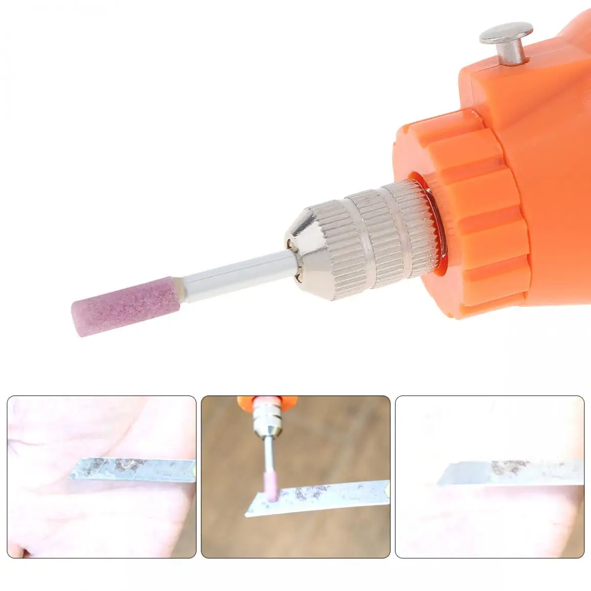

100pcs/lot 4mm Abrasive Stone Points Electric Grinder Accessories Polishing Grinding Head Wheel Tool for Rotary Tool