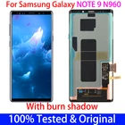 100% Оригинальный дисплей Amoled для Samsung Galaxy Note 9 N960F ЖК сенсорный экран дигитайзер запасные части с рамкой