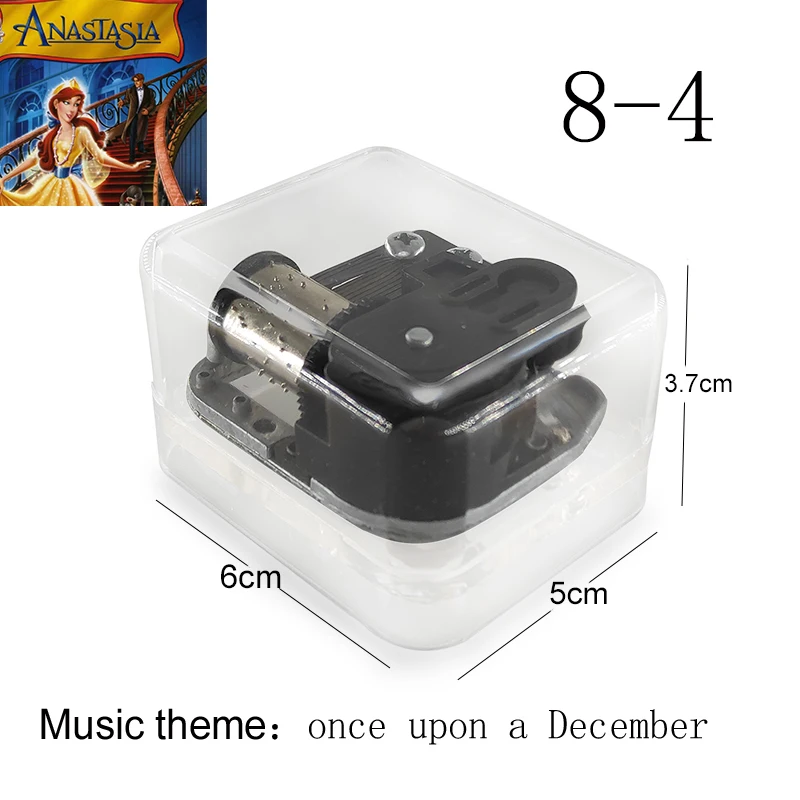 Акриловая Музыкальная шкатулка Windup механическое популярное аниме один раз из