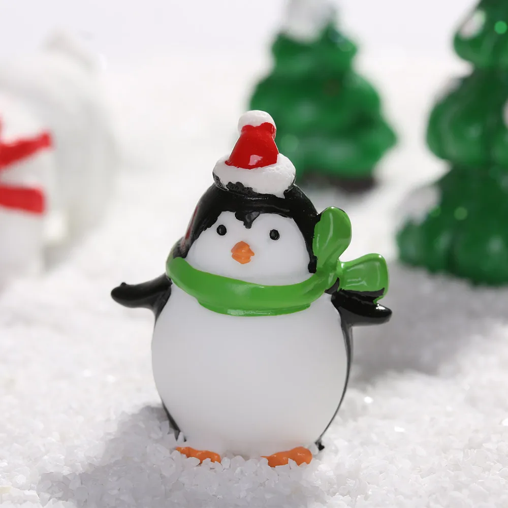 1 шт. новогодние фигурки пингвинов | Дом и сад