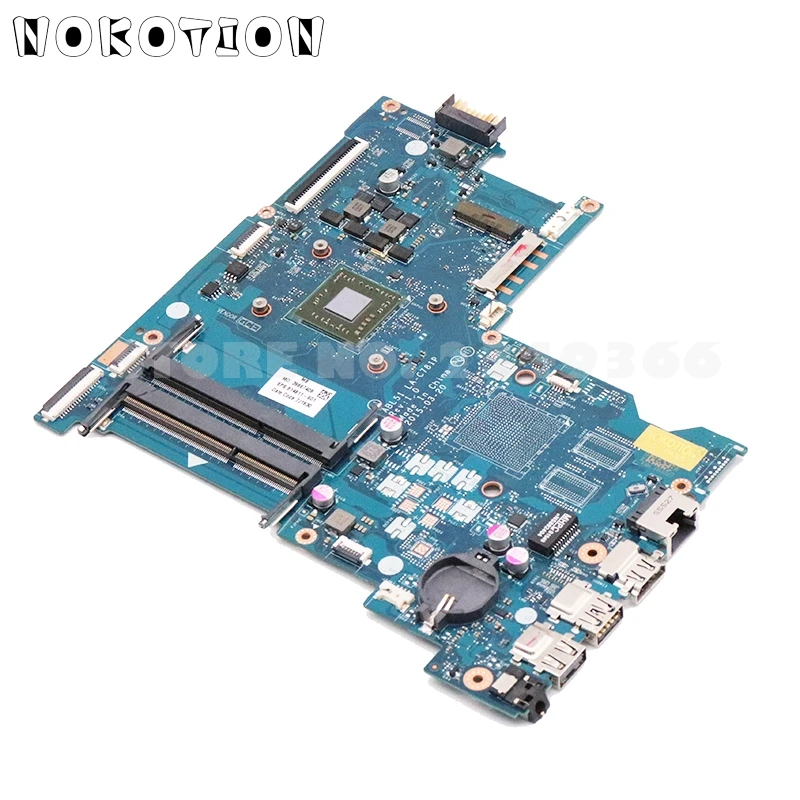 Материнская плата NOKOTION 813969-501 813969-001 для ноутбука hp 15-AF ABL51 LA-C781P DDR3 с процессором, полностью протестирована