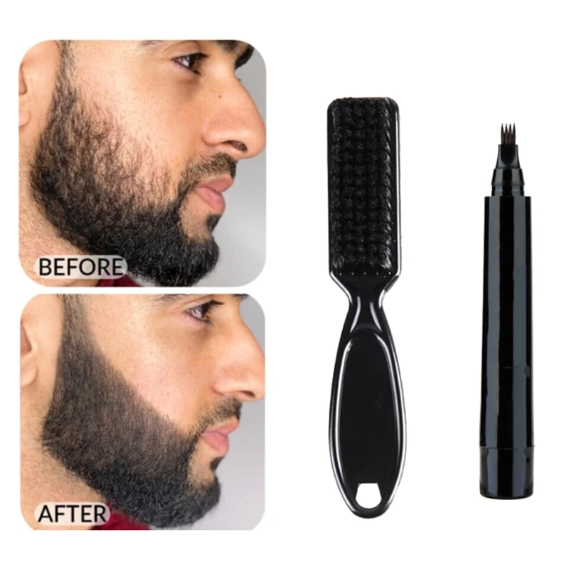 Водонепроницаемый наполнитель с 4 наконечниками вилки для формирования бороды