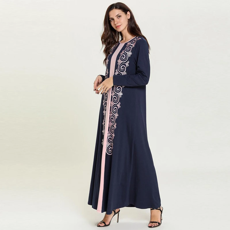 Дубай Абая кафтан Марокко арабское мусульманское платье Турция турецкий хиджаб