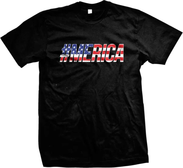 

# Мужская футболка Merica с американским флагом, США 4 июля