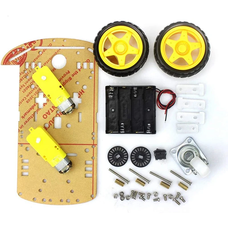 Умный робот-автомобиль комплект шасси датчик скорости аккумулятор 2WD