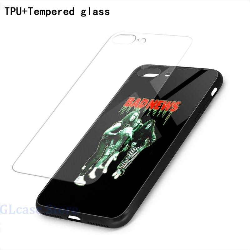 BAD NEWS Comic Strip Presents Phone Case For iPhone 12 Pro 11 X XR XS Max 8 7 6 6s Plus 5s Soft TPU Glass Back Cover | Мобильные