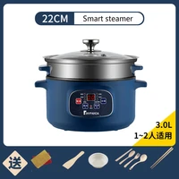 electric cooking wok cooking all in one pot dormitory student multi function small electric pot household multi purpose