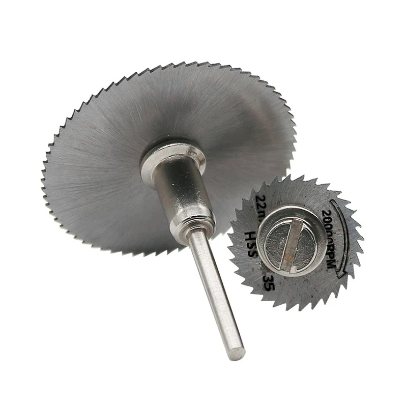 Лезвия для циркулярной пилы HSS режущие диски оправка с шатуном металлического