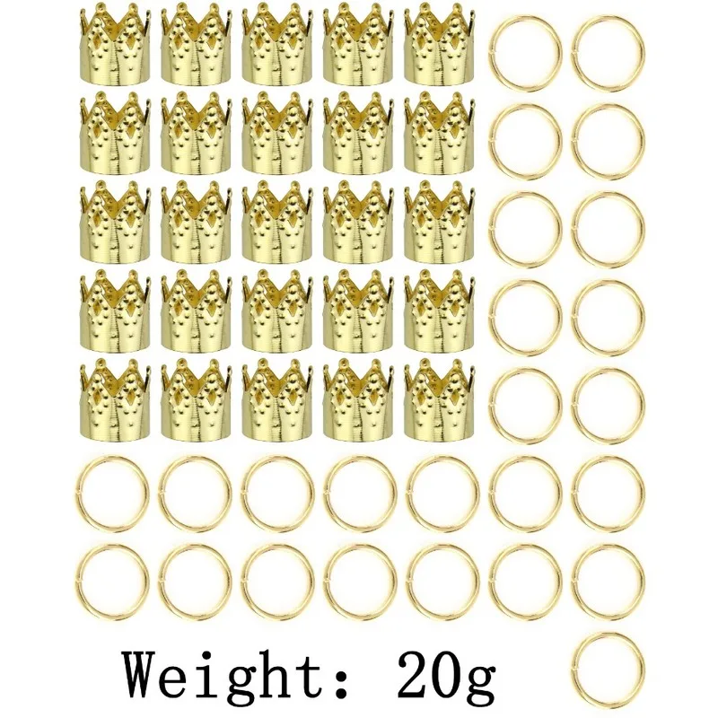 50 шт./компл. цвета: золотистый серебристый ободки для волос в виде короны