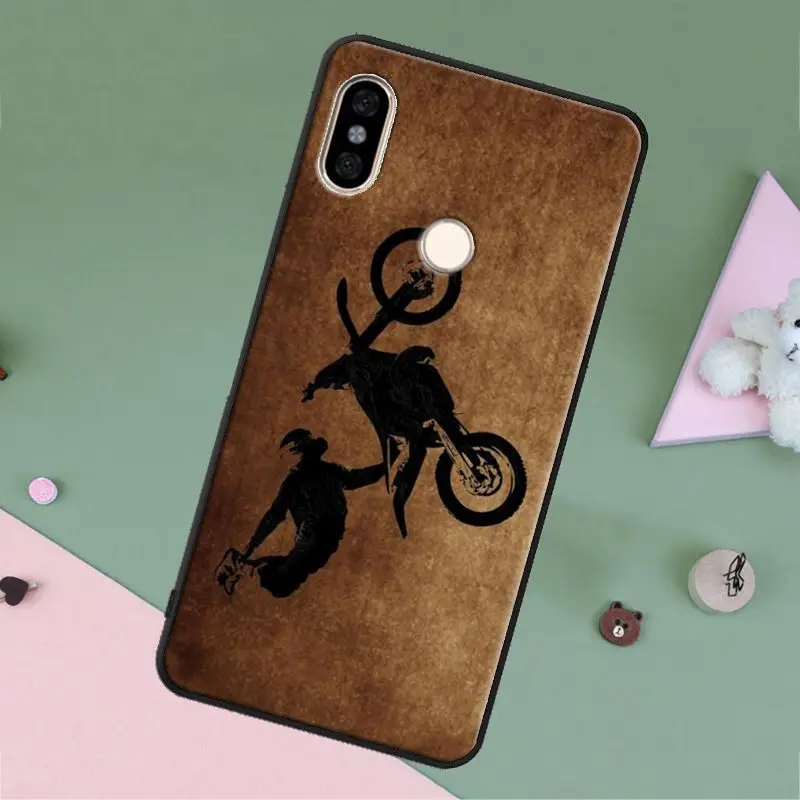 Спортивный чехол Freestyle для мотокросса Xiaomi Redmi Note 10 Pro 9 8 8T 9S 9A 9C 9T бампер|Бамперы| |