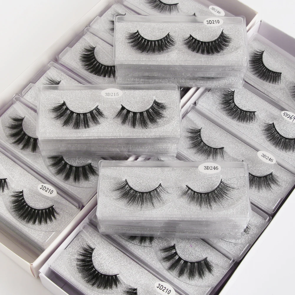 

MAGEFY Wholesale Mink Eyelashes 10/20 Pairs Lashes Soft Volume Natural Eyelasehs Makeup 3d Mink Lashes In Bulk makeup stickers