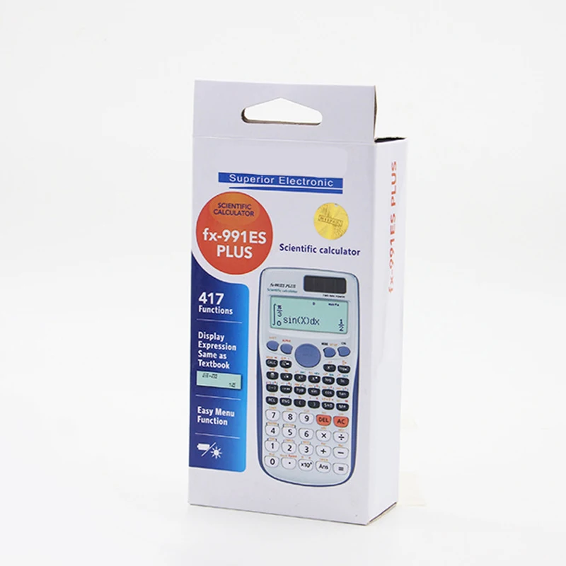 24 бит научный калькулятор расчет инструмент полный Функция Fx 991es плюс