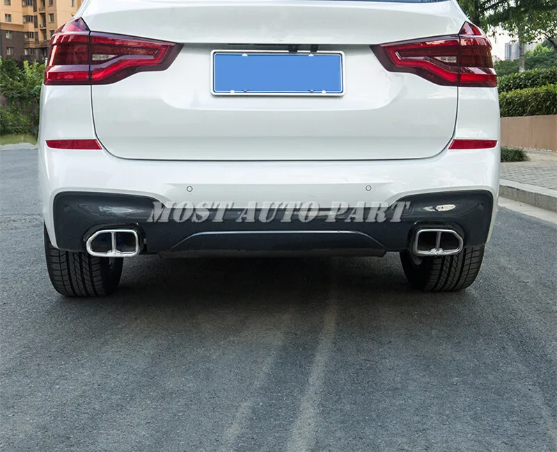 Накладка на глушитель выхлопной трубы для BMW X3/X4/G01/G02 2018-2021 | Автомобили и