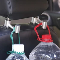 85 hot sales aluminum alloy car vehicle seat back headrest mount hook bag hanger organizer