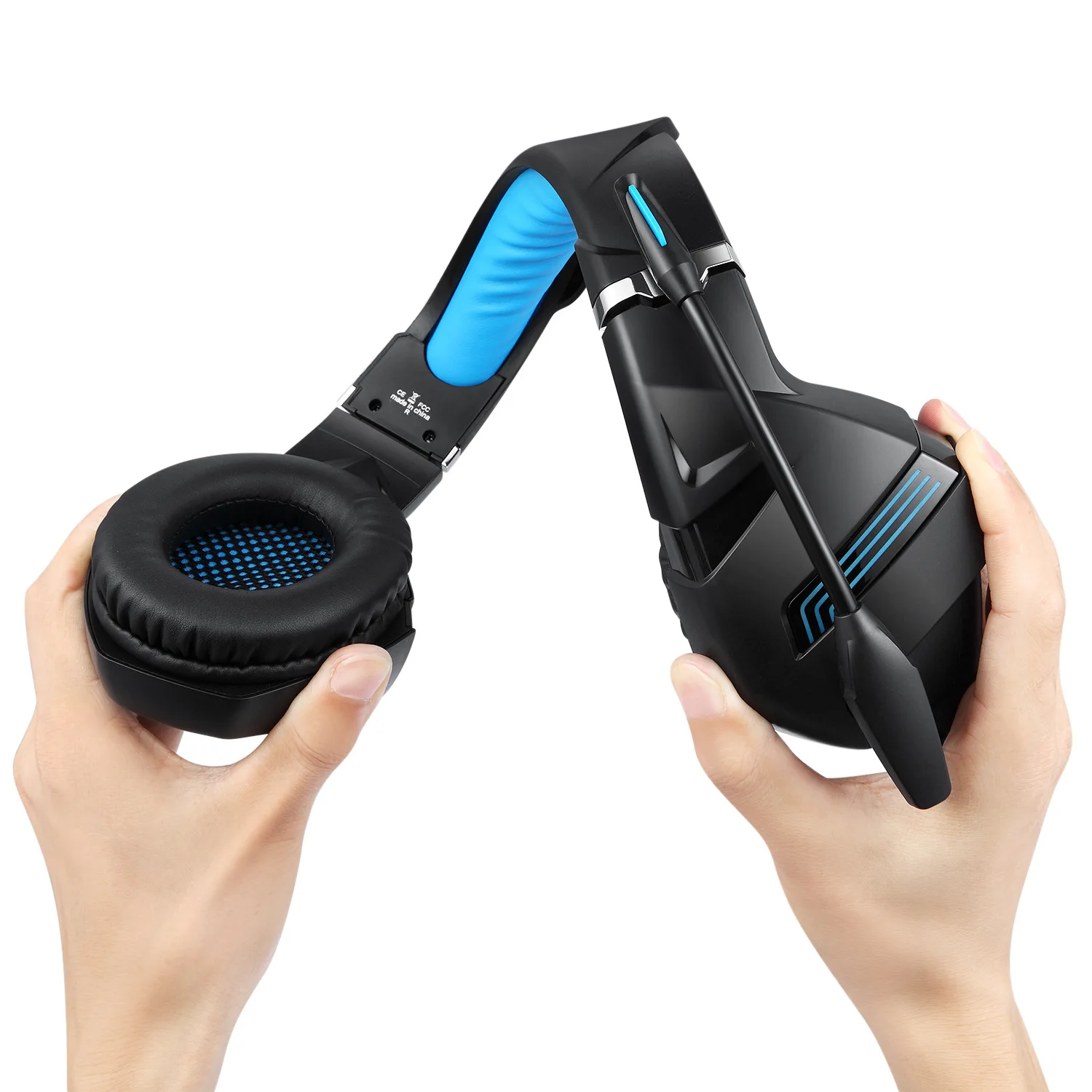

Cool LED the new e-sports PS4 wore a type of computer game headsets