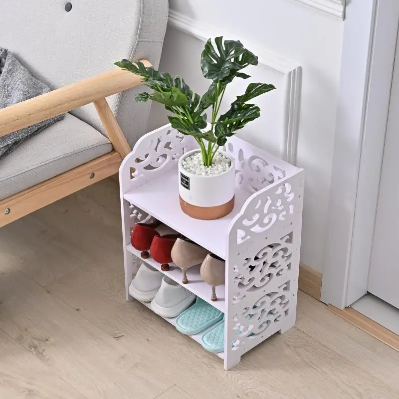 

Shoe rack simple multi-layer household living room shoe cabinet simple modern dormitory small storage